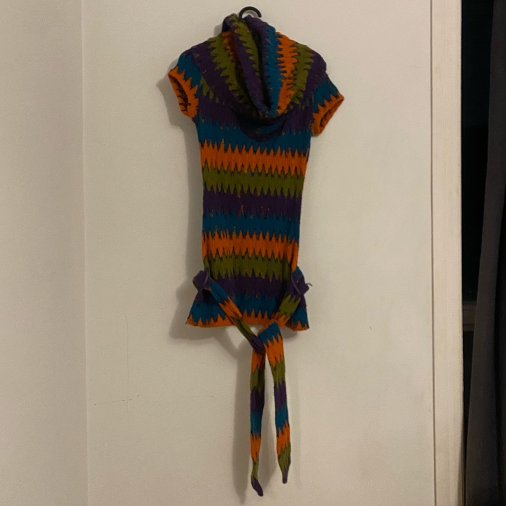 Miss Sixty Multicolour Tunic with Belt